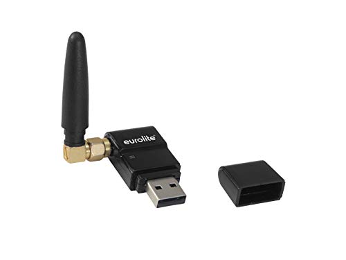Eurolite 70064704 Trasmettitore/Ricevitore Usb Senza Fili Mini-Dmx, 2,4 Ghz