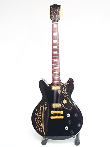 Mini Chitarra Da Collezione Replica In Legno -B.B.King - Lucille 80Th B'Day
