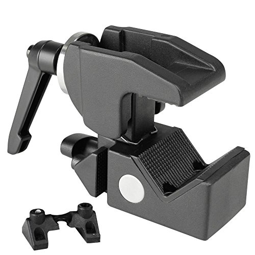 Adam Hall Accessories Super Clamp - Gancio Universale Nero Con Manopola