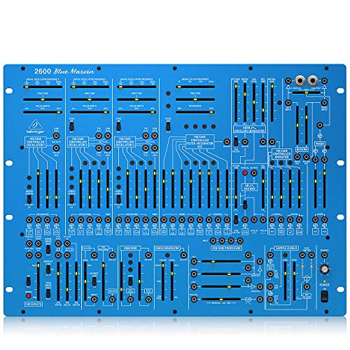 Behringer 2600 Blue Marvin Sintetizzatore Analogico Semi-Modulare In Edizione Speciale Con 3 Vco E Vcf Multimodale In Formato Rack 8U