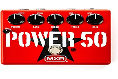 Mxr - Tbm1 Tom Morello Power 50 Overdrive, Pedale Overdrive Signature Di Tom Morello Mxr By Dunlop