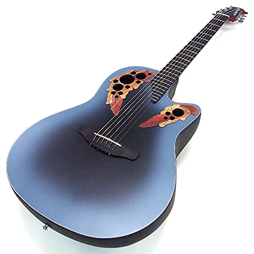 Ovation Ce44-Rbb Celebrity Elite Mid Depth Reverse Blue Burst Electro-Acoustic Guitar