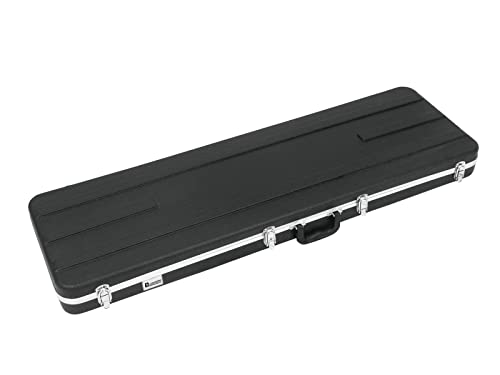 Dimavery - Custodia Rigida Per Chitarra Elettrica, Nera, Abs Rettangolare Abs Rbbk