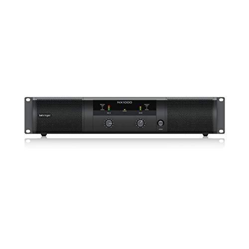 Behringer Nx1000 Finale Di Potenza 1000 Watt 2 Canali Con Compensazione Automatica Dell' Impedenza