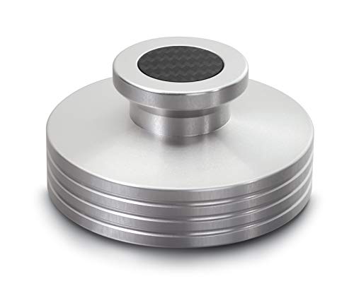 Dynavox - Stabilizzatore Per Giradischi Pst330, Superficie Di Appoggio Per Giradischi In Alluminio, Peso 330 G, Con Superficie Di Contatto In Carbonio