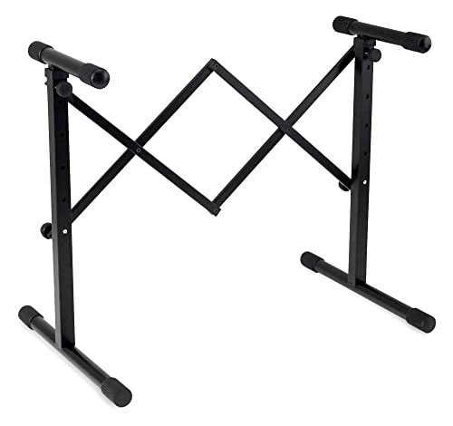 Classic Cantabile Kba-880Bk Supporto Tastiera E Mixer Nero