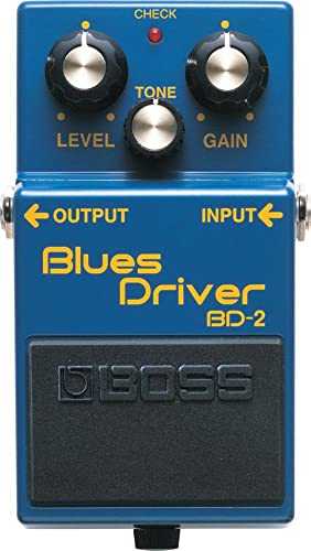 Boss Bd-2 Pedale Effetti Per Chitarra Blues Driver, Il Timbro Perfetto Per Il Blues, Per Una Calda Distorsione E Overdrive