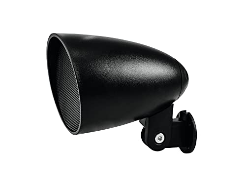 Omnitronic Ps-2.5Wb - Altoparlanti Per Proiettore, 2 Altoparlanti Resistenti Alle Intemperie, 2,5", Con Supporto A Parete, 70 W Rms / 8 Ohm