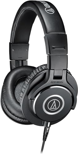 Audio-Technica M40X Cuffie Professionali Da Studio Per La Registrazione In Studio, I Creatori, I Dj, I Podcast E L'Ascolto Quotidiano.