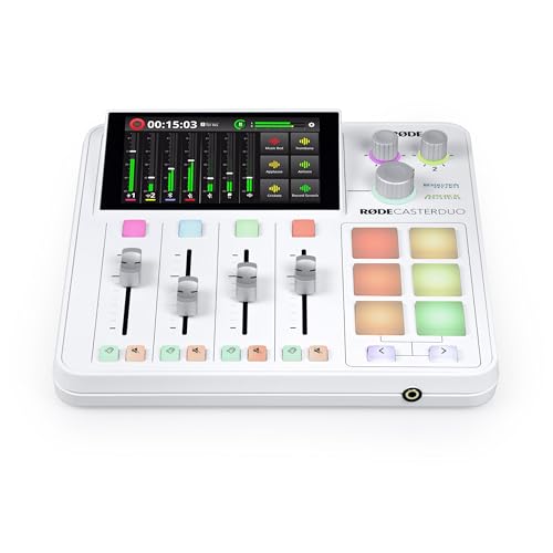 Rode Rodecaster Duo W - Mixer Con Usb