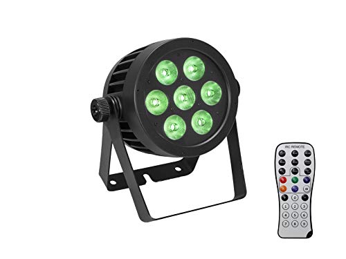 Eurolite Led Ip Par 7X8W Qcl Spot - Faretto Led Par