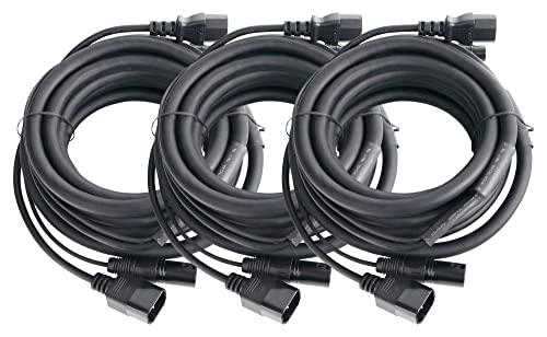 Pronomic Stage Iecd-5 Dmx Cavo Ibrido C/Dmx 5M Set 3 Pezzi