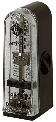 Wittner 903054 Metronomo Piccolino Cassa Sintetico Colore Nero