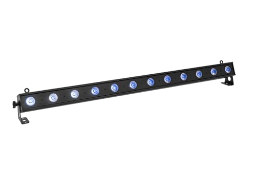 Eurolite Barra Led Bar-12 Qcl Rgb+Ww | Striscia Effetto Luce Led (1 M) Con Colori Rgb + Ww