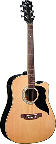 Eko - Ranger Cw Eq Natural, Chitarra Acustica Con Equalizzatore Top Abete Fasce E Fondo In Tiglio, Colore Natural