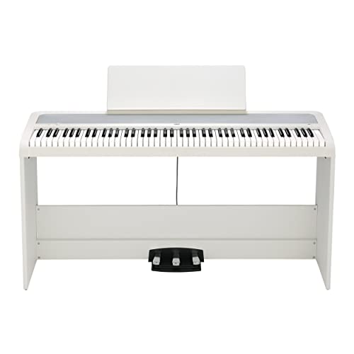 Korg B2Sp - Piano Digitale Con Stand, Bianco