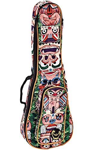 Ortega Guitars Kub-Tm-So Borsa Da Trasporto Con Spallacci Per Ukulele Soprano, Totem