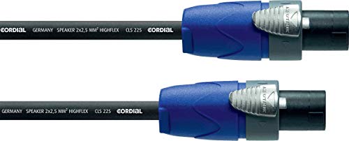 Cordial Pro Line - Cavo Per Altoparlante, 2 X 2,5 Mm², 5 M, Originale Neutrik