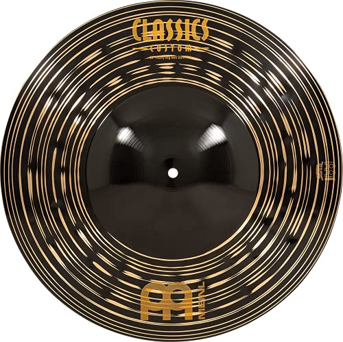 Meinl Cymbals Classics Custom Dark Big Bell Ride Heavy 18 Pollici (45,72Cm) Piatto Per Batteria - Bronzo B12, Finitura Scura, Prodotto In Germania (Cc