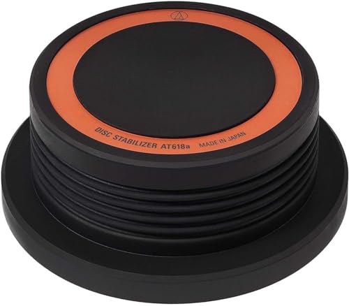 Audio-Technica At618A Turntable Platter Disc Stabilizer Machined Brass (Black)