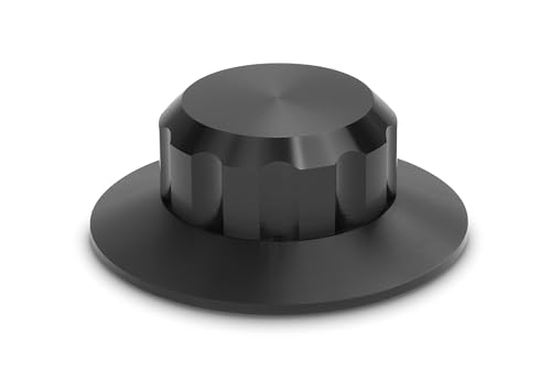 Dynavox Morsetto Per Dischi In Vinile Vc150, Morsetto Per Fissaggio Del Disco In Vinile Per Giradischi In Alluminio, Nero