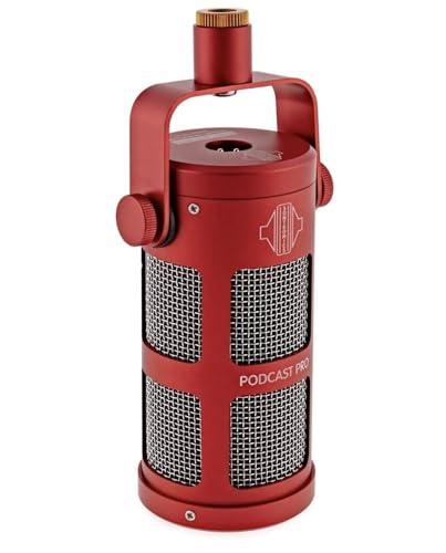 Sontronics Podcast Pro Red Supercardioid Dynamic Microphone