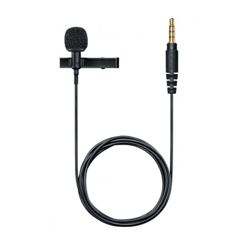 Shure Mvl Lavalier Microfono Per Iphone E Tablet - Clip Esterna Su Mini Microfono Di Dorsale Per Registrazione Video E Vlogging Con Connettore Da 3,5