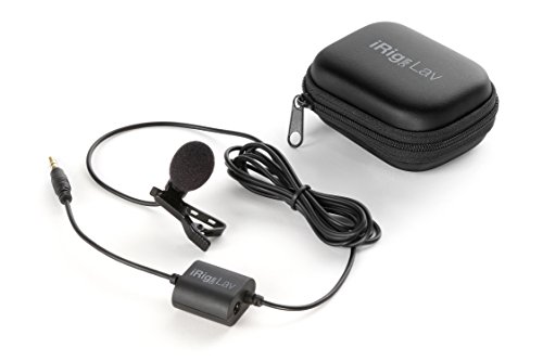 Ik Multimedia Irig Mic Lav Microfono A Lavalier Per Ios E Android, Nero/Antracite