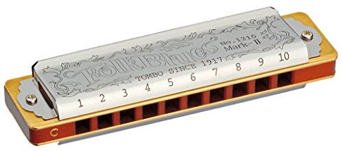 Tombo Armoniche A Bocca Folk Blues Mkii, Major Diatonic, 10 Buchi, E-Dur/Mi