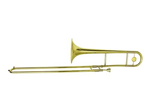 Dimavery Tt-300 Bb Trombone Tenore, Gold Trombone -