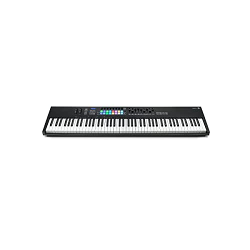 Novation Launchkey 88 [Mk3] - Tastiera Midi Di Alta Qualità A 88 Note Per Creare Musica Con Espressività, Nero
