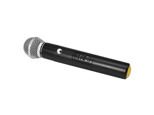 Omnitronic Microfono Radio Serie Mes (830 Mhz) | Microfono Dinamico Manuale Per Sistemi Pa Senza Fili Mes-12Bt2 E Mes-15Bt2