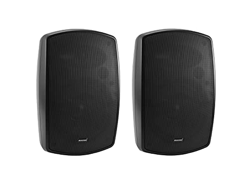 Omnitronic Od-8T Bk Coppia Di Diffusori A Parete Weatherproof