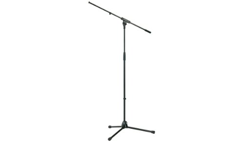 K&M - 210/6 - Asta Per Microfono - Nera