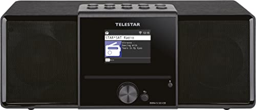 Telestar Dira S 32I Cd - Radio Internet Dab+ Digitale (Stereo, Ukw/Dab/Dab+, Lettore Cd, Wlan, Lan, Bluetooth, Streaming (Amazon Music, Napster Uvm.),