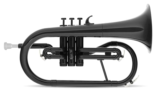 Classic Cantabile Mardibrass Flicorno Sib In Plastica Nero