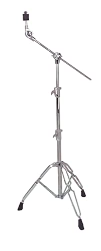 Stand Piatti A Giraffa Cbs-800L Sostegno Doppio, Versione Extra Robusta, Giraffa Da 50Cm, Altezza Ca. 80Cm/160Cm, 2 Sezioni Telescopiche