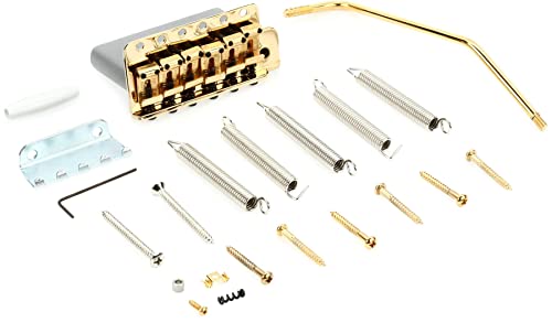 Fender 099 – 2049 – 200 6-Saddle American Vintage Series Stratocaster Tremolo Assembly (Oro)