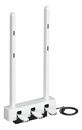 Yamaha Lp-1Wh, Pedaliera Per Pianoforte Yamaha P-125, Unità A 3 Pedali Portatile Compatibile Con Il Pianoforte Digitale Yamaha P-125 E P-121, Bianco