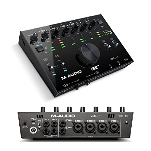 M-Audio Air 192|14 - Scheda Audio Esterna Midi Usb, Interfaccia Audio Per Registrazione Professionale Su Mac O Pc Con Pacchetto Software Incluso
