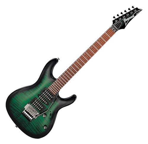 Ibanez Kikosp3 Transparent Emerald Burst Kiko Loureiro Signature Electric Guitar