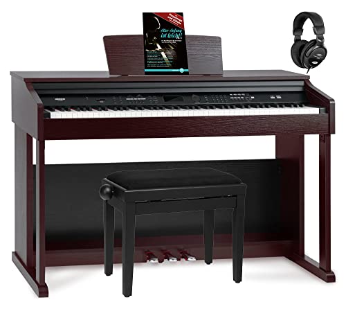 Funkey Dp-2688A Bm Pianoforte Digitale Marrone Opaco Set