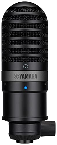 Yamaha Ycm01 Microfono A Condensatore Di Qualità Da Studio, Streaming Audio Ad Alta Risoluzione, Registrazione E Riproduzione, Connessione Xlr, Nero