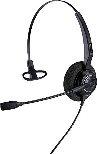Alcatel-Lucent Enterprise Ah 3Mk08009Aa - Cuffie Per Telefono Con Cavo Usb, Colore: Nero