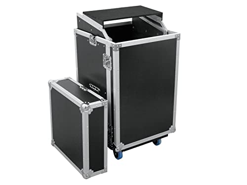 Roadinger Speciale Custodia Combinata Ls5 Per Computer Portatile, 17U, Custodia Per Dispositivi Da 483 Mm (19"), Con Supporto Per Computer Portatile