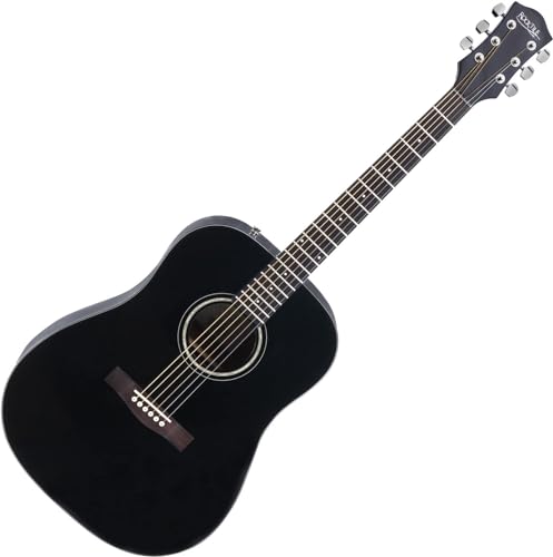 Rocktile D-60 Chitarra Folk Nera