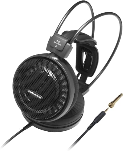 Audio-Technica Ath-Ad500X Open Back Cuffie Dinamici, Nero