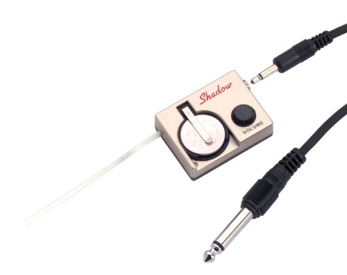 Shadow Electronics - Pick-Up Nanoflex Per Chitarra Acustica, Facile Da Montare, Con Preamplificatore, Colore: Oro