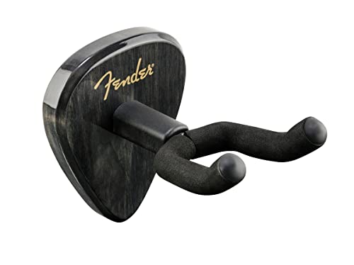 Fender 351 Guitar Wall Hanger Supporto Da Parete Per Chitarra Nella Classica Forma 351 - Colore Nero