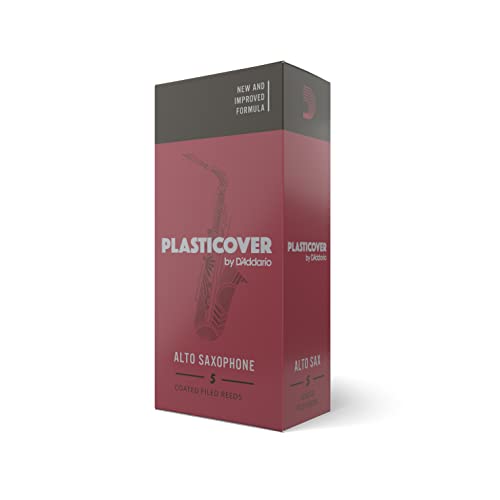 D'Addario Rrp05Asx300 Confezione Da 5 Ance Rico Plasticover Per Sassofon